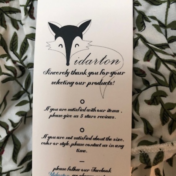 NWT Yidarton Ruffled Strapless Maxi Dress Green and White size medium - Picture 7 of 12